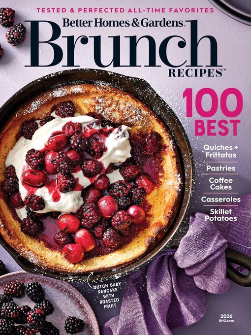 Cover image for Better Homes & Gardens Brunch Recipes: 100 Best